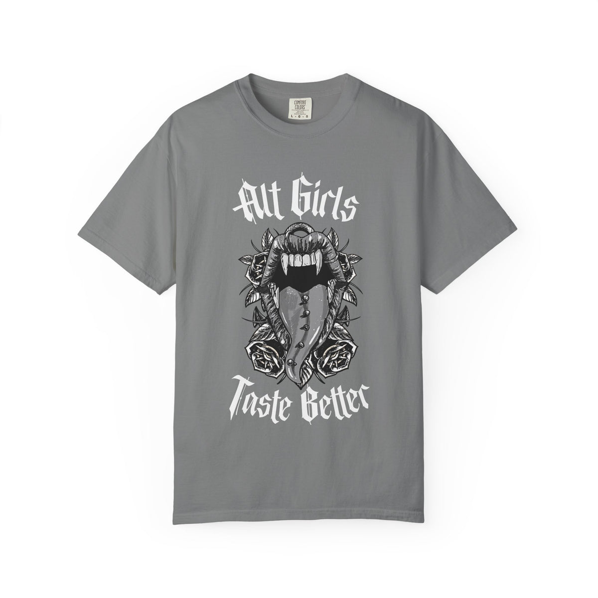 Alt Girls Taste Better – Gothic Vampire Graphic Unisex T-Shirt