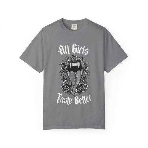 Alt Girls Taste Better – Gothic Vampire Graphic Unisex T-Shirt