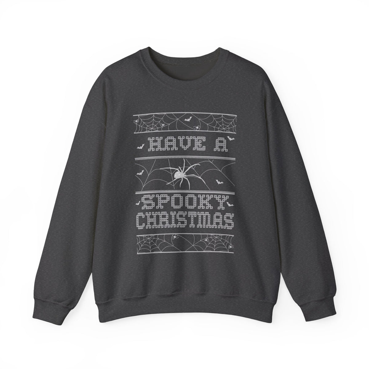 Have a Spooky Christmas Sweatshirt – Gothic Ugly Christmas Skeleton Holiday Crewneck