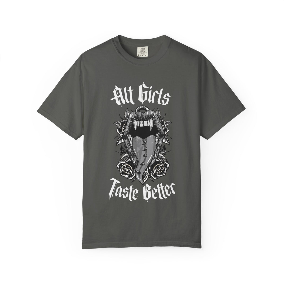 Alt Girls Taste Better – Gothic Vampire Graphic Unisex T-Shirt