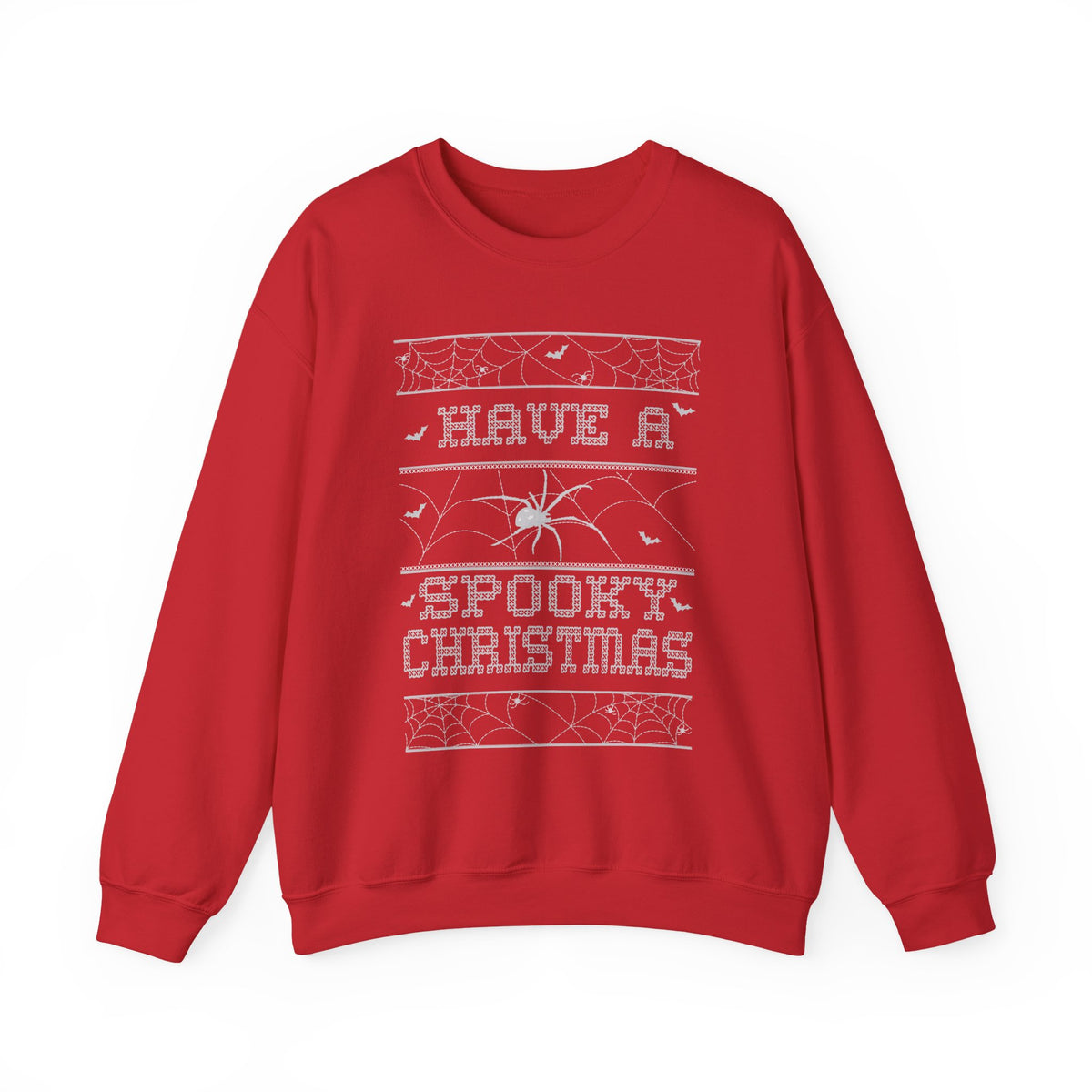Have a Spooky Christmas Sweatshirt – Gothic Ugly Christmas Skeleton Holiday Crewneck
