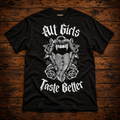 Alt Girls Taste Better – Gothic Vampire Graphic Unisex T-Shirt