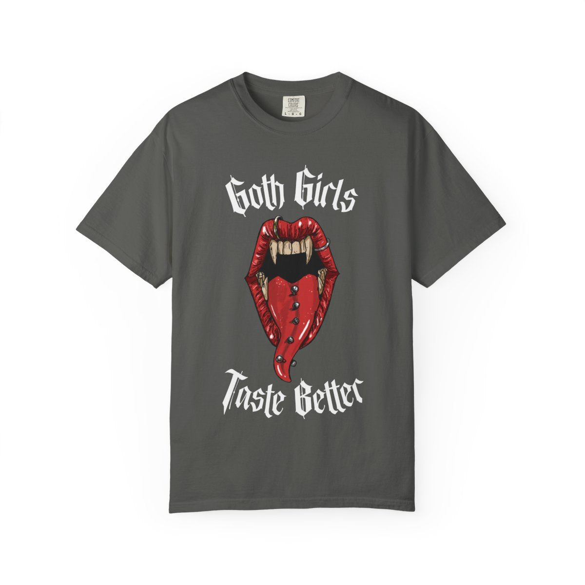Goth Girls Taste Better – Gothic Vampire Graphic UnisexT-Shirt